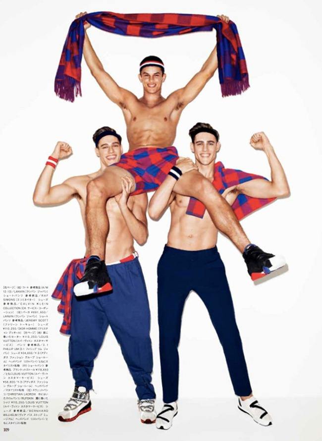 VOGUE HOMMES JAPAN: BOYS TOWN BY PHOTOGRAPHER TERRY RICHARDSON