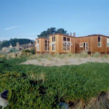 Beach House Design in Wood on California Coast