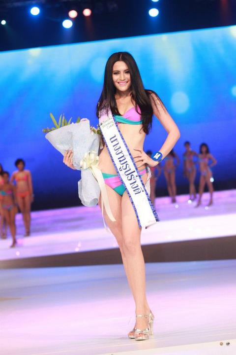 miss thailand world 2012 ชุดว่ายน้ำ