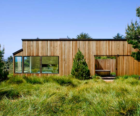 Natural Wood Home on the ocean - is this only a dream?