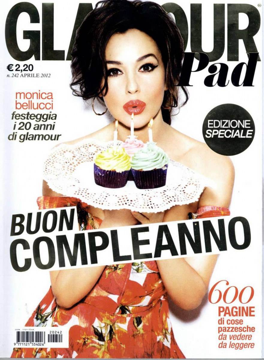 Monica Bellucci @ Glamour Italy April 2012