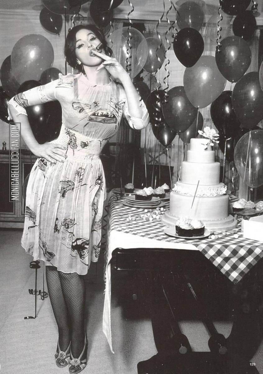 Monica Bellucci @ Glamour Italy April 2012