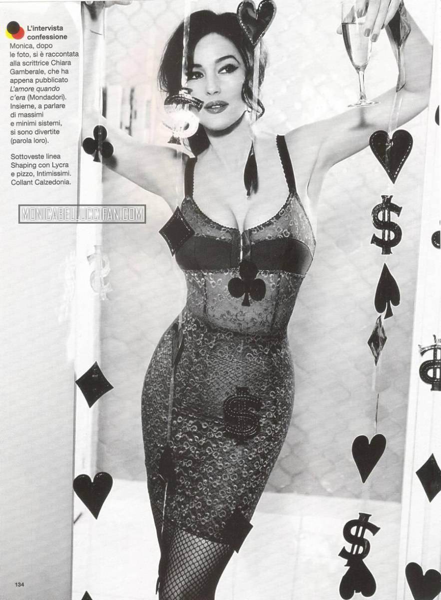 Monica Bellucci @ Glamour Italy April 2012