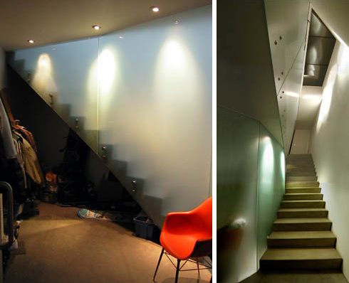 Mountain Chalet is built into the mountain, for a snowboarding pro Marc Morisset