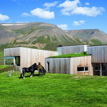 Sustainable House in Iceland - Grass-Topped House at the Arctic Circle