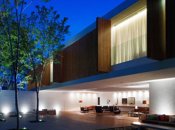 Open Concept House in Sao Paulo, Brazil - exotic luxury house