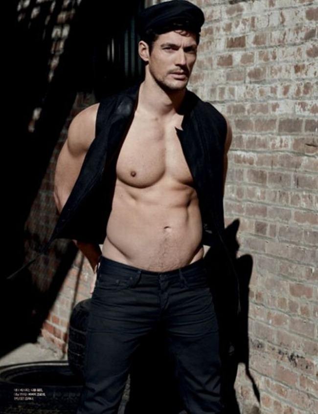L'OFFICIEL HOMMES KOREA: DAVID GANDY BY PHOTOGRAPHER DAVID ROEMER