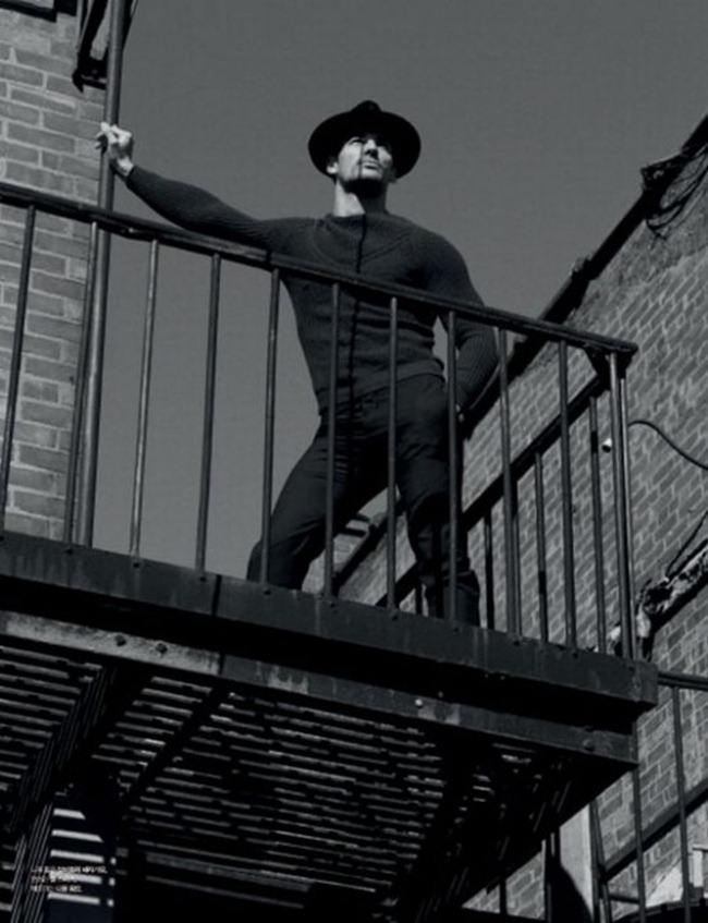 L'OFFICIEL HOMMES KOREA: DAVID GANDY BY PHOTOGRAPHER DAVID ROEMER