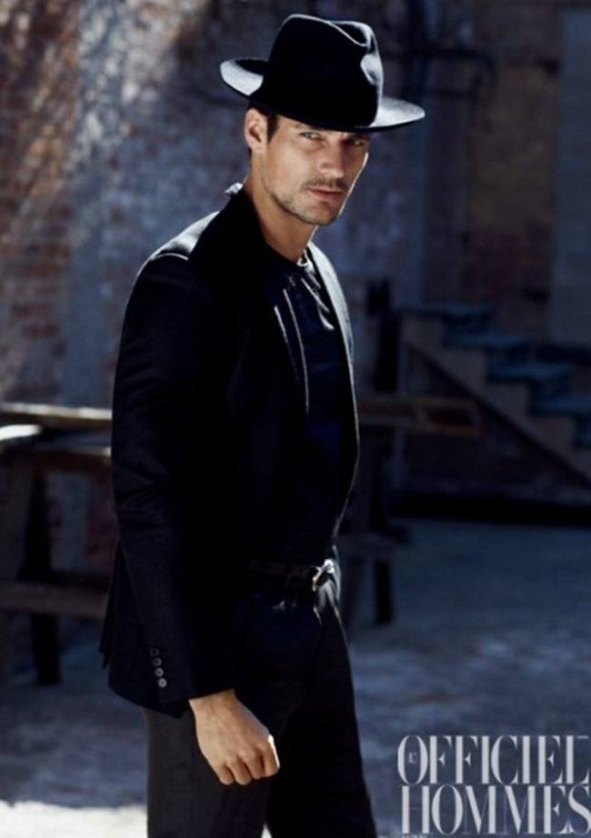 L'OFFICIEL HOMMES KOREA: DAVID GANDY BY PHOTOGRAPHER DAVID ROEMER