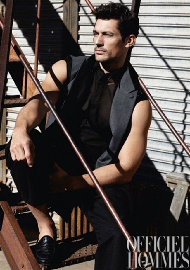 L'OFFICIEL HOMMES KOREA: DAVID GANDY BY PHOTOGRAPHER DAVID ROEMER