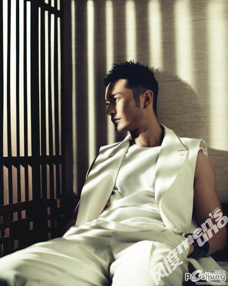 Huang Xiaoming @ Men's uno china April 2012