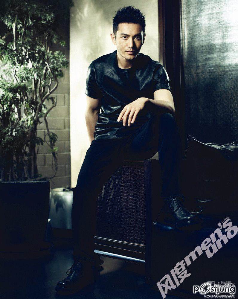 Huang Xiaoming @ Men's uno china April 2012