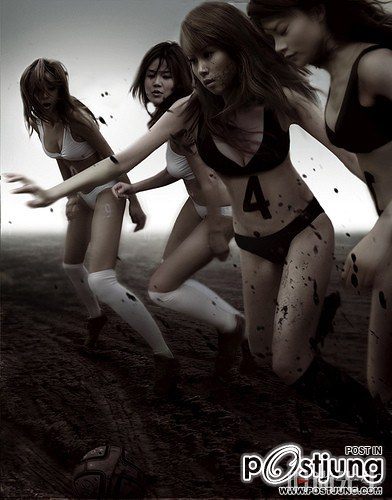 นักฟุตบอลหญิง (Female soccer player)