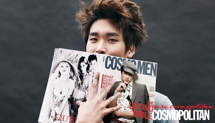 SE7EN, Daniel Henney, Lee Min Ki, and Jung Gyu Won @ Cosmopolitan Korea March 2012