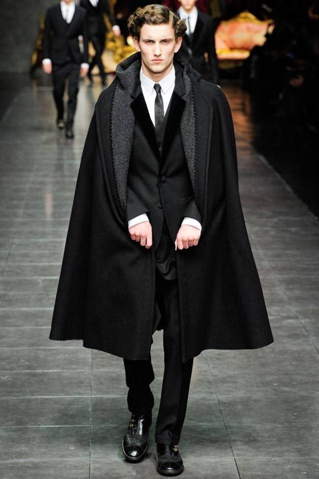 MILAN FASHION WEEK: DOLCE & GABBANA MEN'S FALL 2012