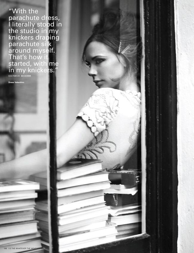 I-D MAGAZINE: VICTORIA BECKHAM IN "WALKING ON SUNSHINE" BY PHOTOGRAPHER JOSH OLINS