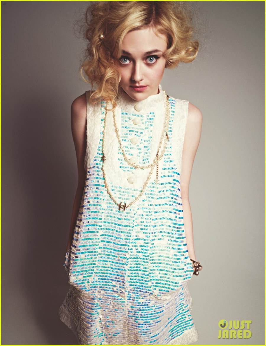 Dakota Fanning @ Wonderland April/May 2012
