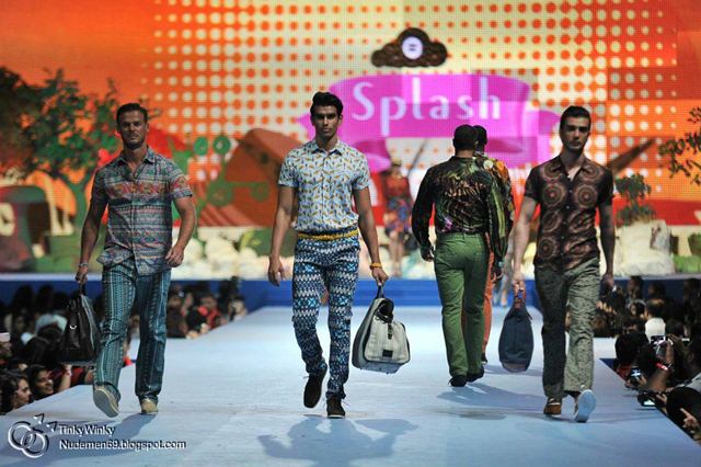 หนุ่มหล่อ Imran abbas ในงาน Splash Fashion Festival ที่Dubai