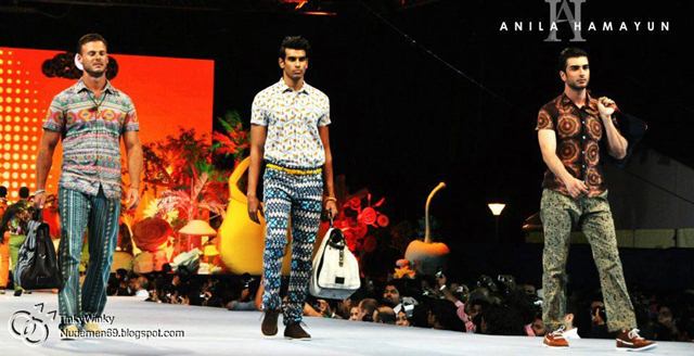 หนุ่มหล่อ Imran abbas ในงาน Splash Fashion Festival ที่Dubai
