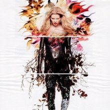 เท่มาก W MAGAZINE: LARA STONE IN  THE EVERCHANGING FACE OF BEAUTY  BY PHOTOGRAPHER SOLVE SUNDSBO