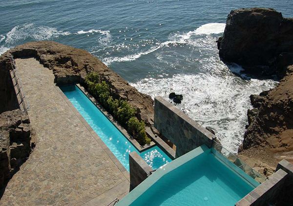 Peru Modern Architecture - if only I could decide what's more fascinating: the house or the location