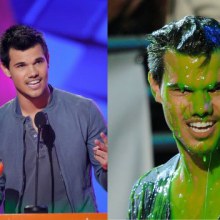 เมื่อเช้ามีงานประกาศรางวัล Kids' Choice Awards 2012 ไปดูกันว่าใครได้รางวัลอะไรไปบ้าง แล้วเดี๋ยวจะมีป