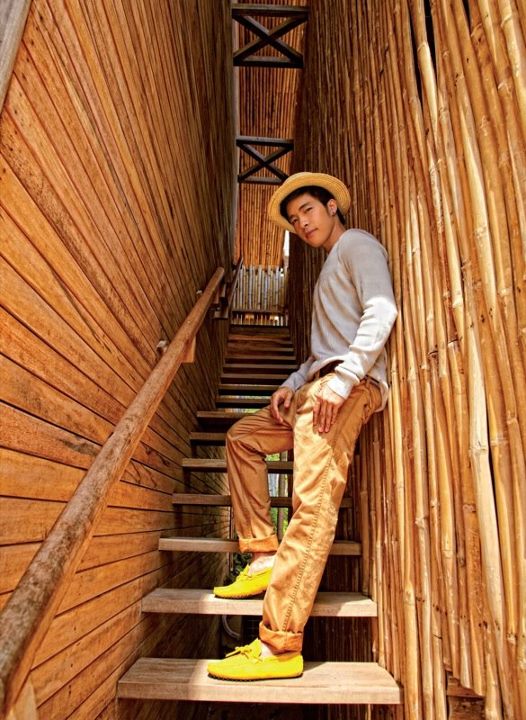 ณัฐ ศักดาทร & จรีนา สิริสิงห์ [แก้ว ซาซ่า] @ เพื่อนเดินทาง vol.32 no.388 April 2012