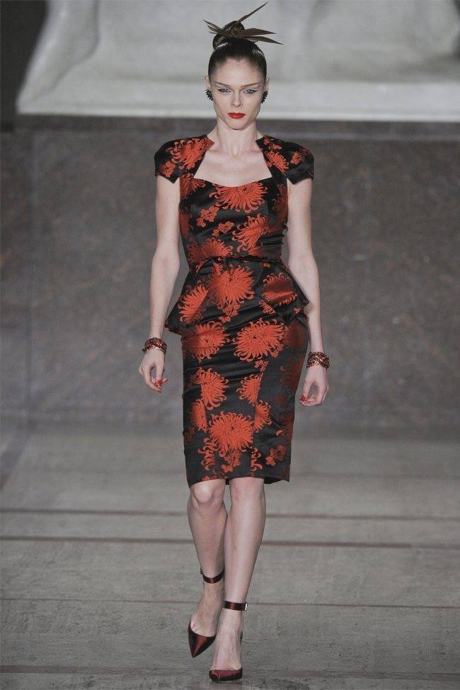 NEW YORK FASHION WEEK: ZAC POSEN FALL 2012