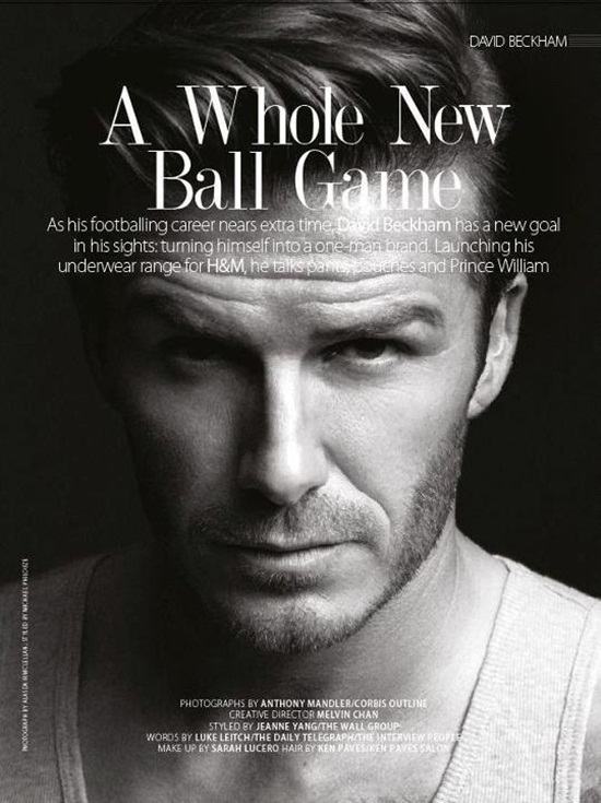David Beckham @ August Man Malaysia April 2012