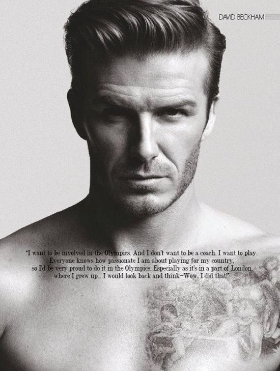 David Beckham @ August Man Malaysia April 2012