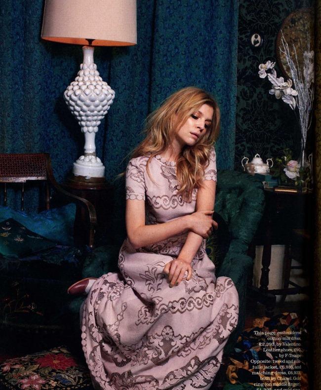 ELLE UK: CLÉMENCE POÉSY BY PHOTOGRAPHER PIERRE BAILLY