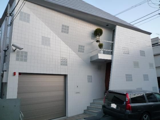 Modern Japanese House - cute ladybug design