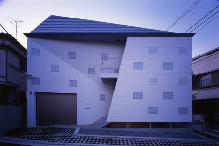 Modern Japanese House - cute ladybug design
