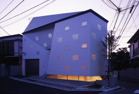 Modern Japanese House - cute ladybug design