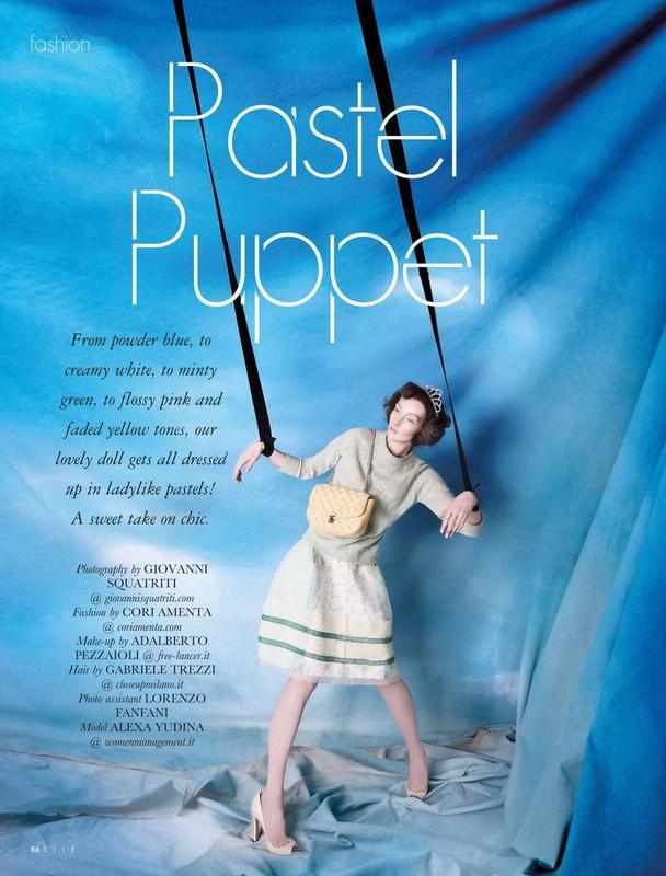 Alexa Yudina @ Elle Dubai April 2012