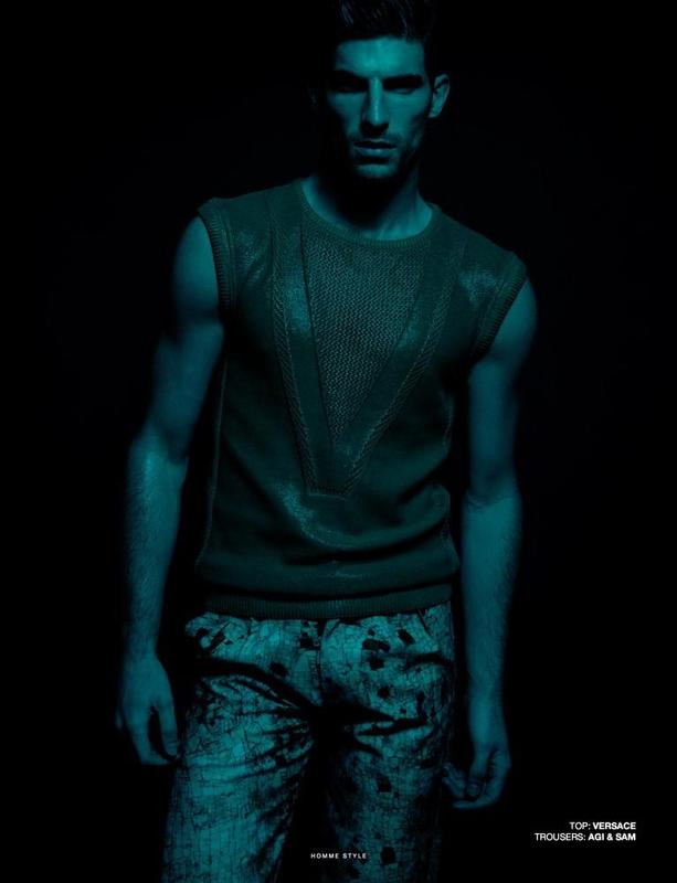 Ryan Barrett @ Homme Style issue 2 S/S 2012