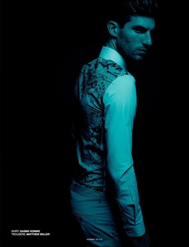 Ryan Barrett @ Homme Style issue 2 S/S 2012