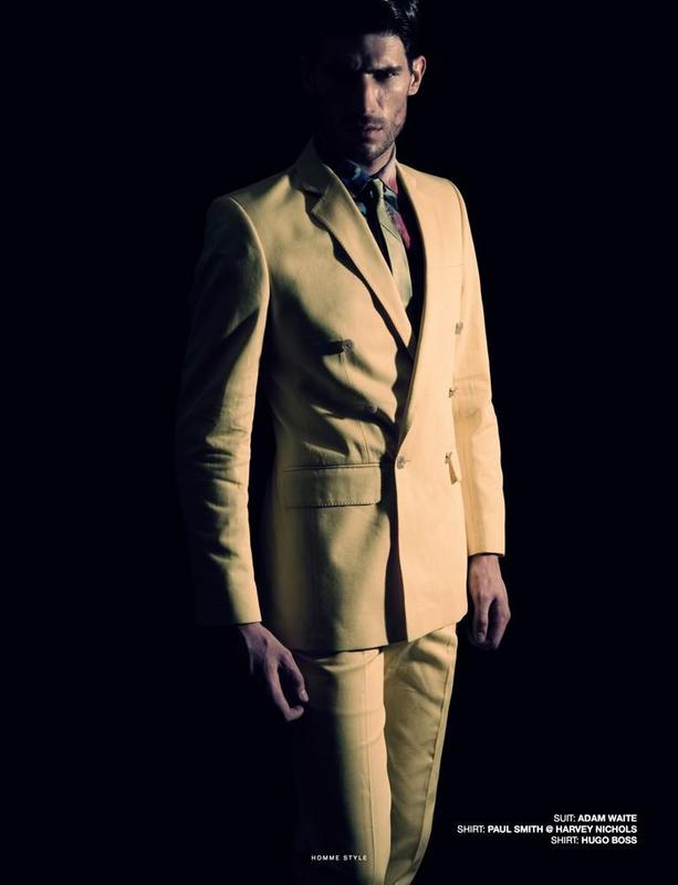 Ryan Barrett @ Homme Style issue 2 S/S 2012