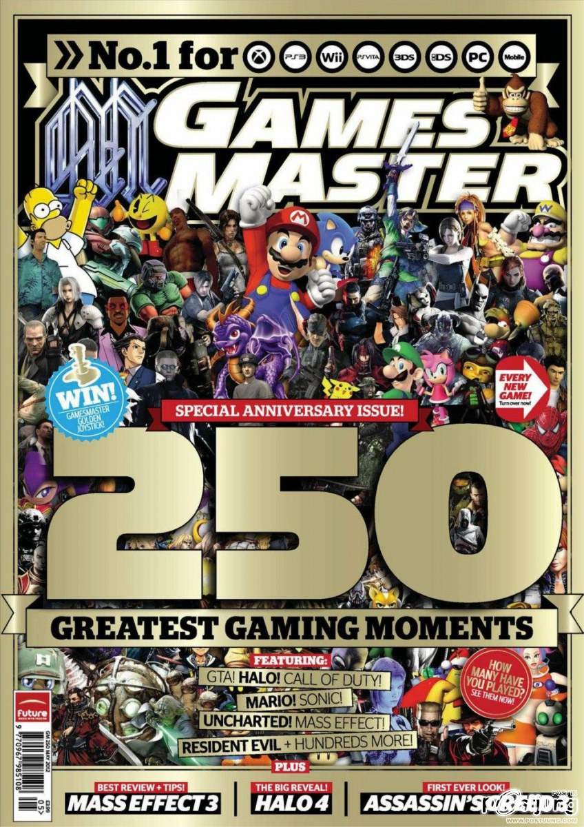 250 Greatest Gaming Moments @ Gamesmaster UK May 2012