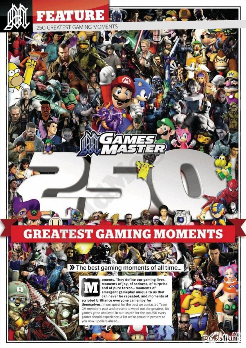 250 Greatest Gaming Moments @ Gamesmaster UK May 2012