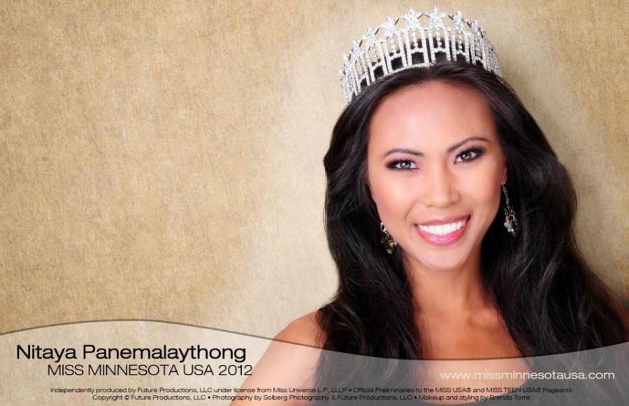 นางงามเชื้อสายลาว คว้ามงกุฏ Miss Minnesota USA 2012