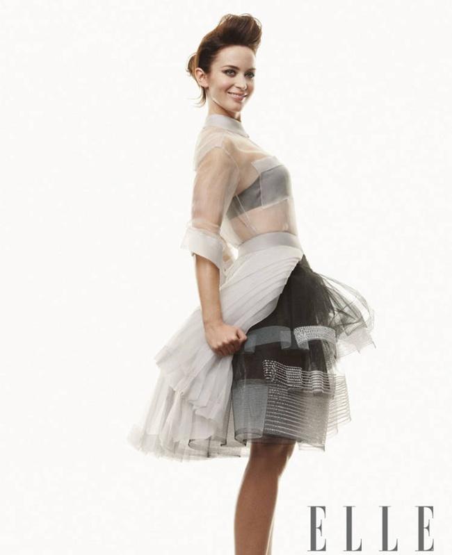 Emily Blunt @ Elle UK May 2012