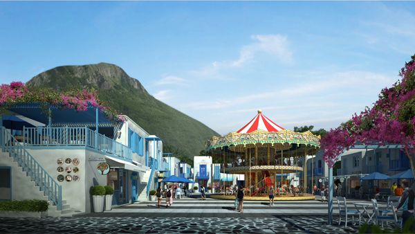 Santorini Park  ซานโตรินี พาร์ค ชะอำ แหล่งช้อปปิ้งรูปแบบใหม่