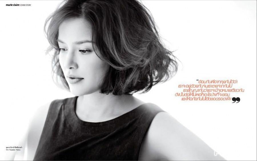 อ้อม พิยดา @ MARIE CLAIRE vol.8 no.96 April 2012