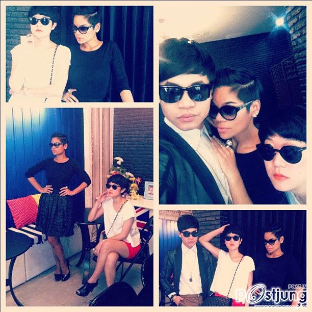 โพสท่าเริ่ดๆกับโอปอล์