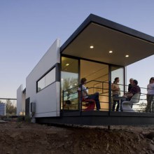 Prefab Desert Homes - modern sustainable prefab home