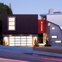 Modern Home in L.A. - scattered windows & cut-outs