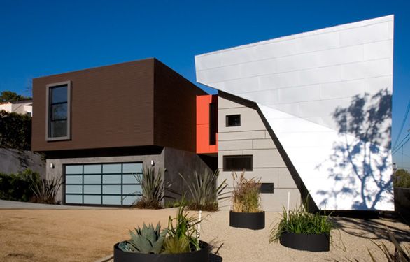 Modern Home in L.A. - scattered windows & cut-outs