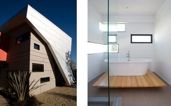 Modern Home in L.A. - scattered windows & cut-outs