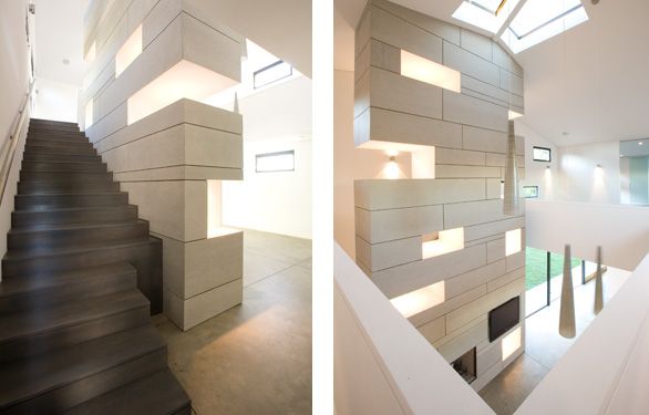 Modern Home in L.A. - scattered windows & cut-outs